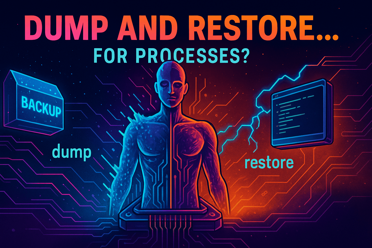 Dump and Restore FOR PROCESSES?